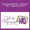 Laura Smith Get Organized HQ All Access Pass September 2018 250x343 1 » Courses[GB]