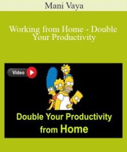 Mani Vaya – Working from Home – Double Your Productivity