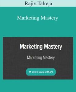 Rajiv Talreja – Marketing Mastery