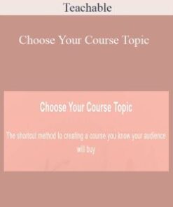 Teachable – Choose Your Course Topic