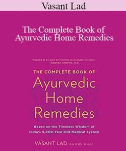 Vasant Lad – The Complete Book of Ayurvedic Home Remedies