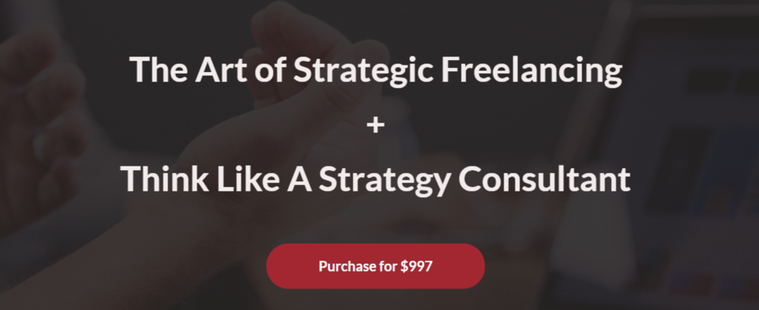 StrategyU - Consultant Bundle (Think Like A Strategy Consultant and The Art of Strategic Freelancing)